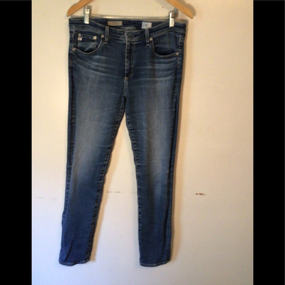 - A G Adriano Goldschmied The prima  Mid Rise cigarette Jeans waist 31